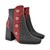 Zapato Dante Aiden Black / Red