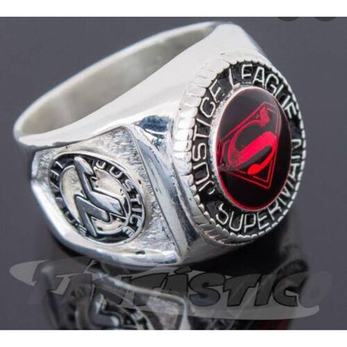 Anillo Colecciónistas  Superman Plata 
