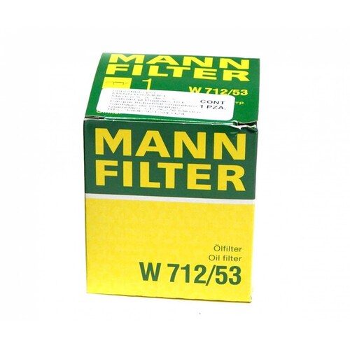Filtro Aceite W712/53 Seat, Volvo, VW Mann Filter 