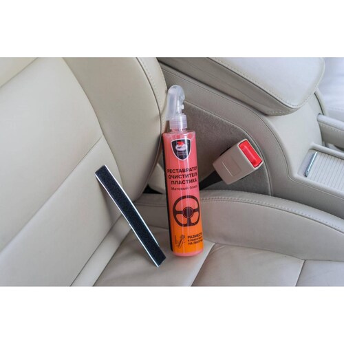 Restaurador y Limpiador De Plastico Con Velcro 350ml Vmpauto 