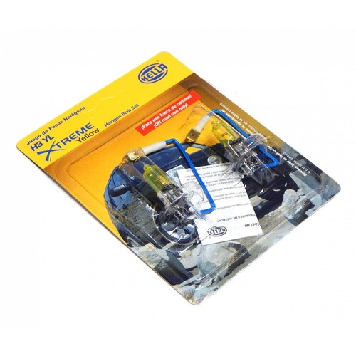 Foco H3 YL Design Xtreme Yellow 55 Watts 2 Focos Hella 