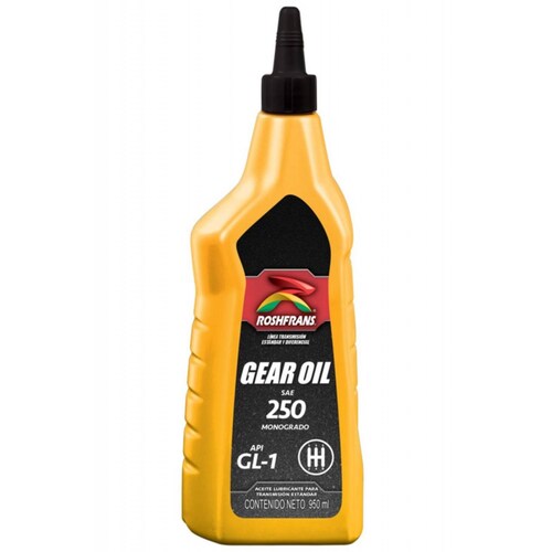 Aceite Transmision Estandar SAE 250 GEAR OIL 950 ml Roshfrans 