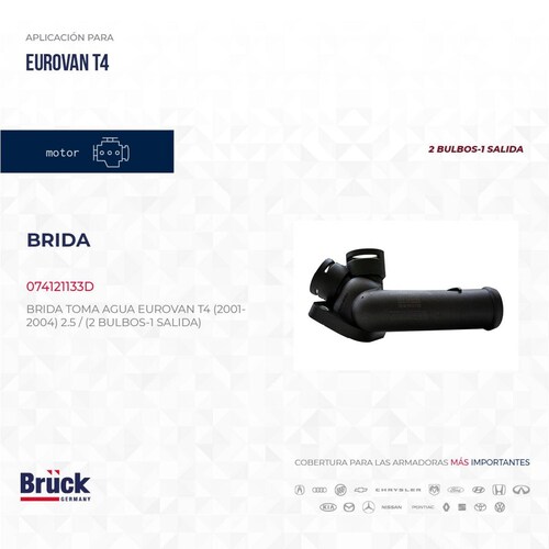 Brida Toma Agua 074121133D Bruck-Germany 