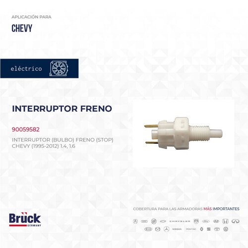 Interruptor Bulbo Freno 90059582 Bruck-Germany 