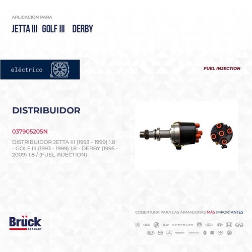 Distribuidor 037905205N Bruck-Germany 