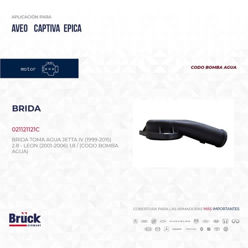 Brida Toma Agua 021121121C Bruck-Germany 