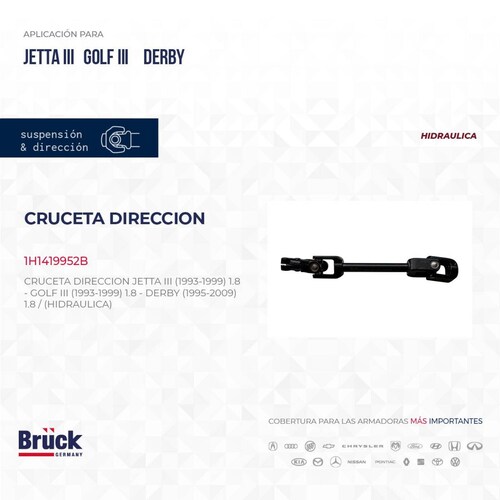 Cruceta Direccion 1H1419952B Bruck-Germany 
