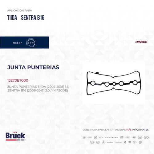 Junta Punterias 13270ET000 Bruck-Germany 