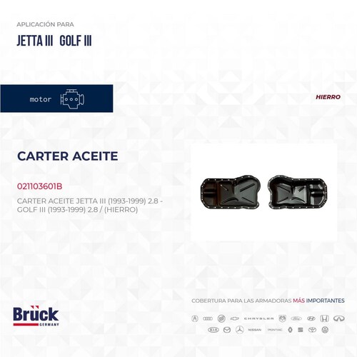 Carter Aceite 021103601B Bruck-Germany 