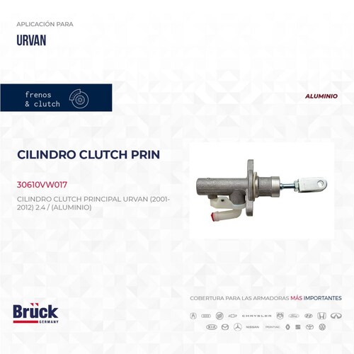 Cilindro Clutch Principal 30610VW017 Bruck-Germany 