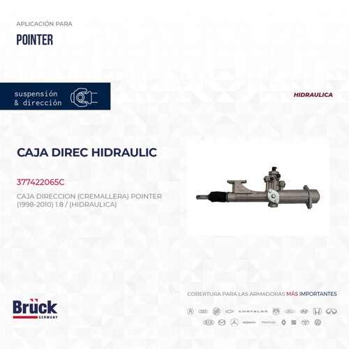 Caja Direccion Cremallera Hidraulica 377422065C Bruck-Germany 