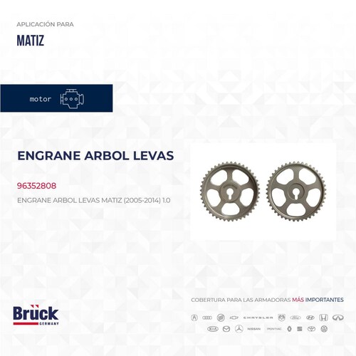 Engrane Arbol Levas 96352808 Bruck-Germany 