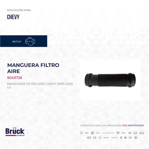 Manguera Filtro Aire 90411726 Bruck-Germany 