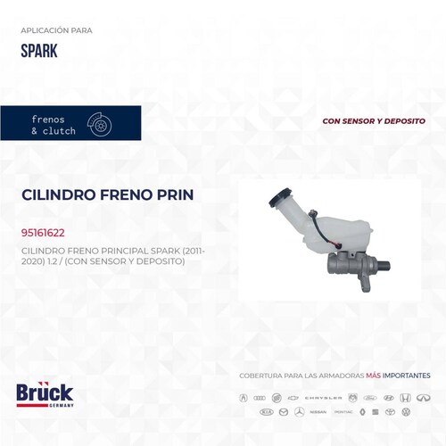Cilindro Freno Principal 95161622 Bruck-Germany 