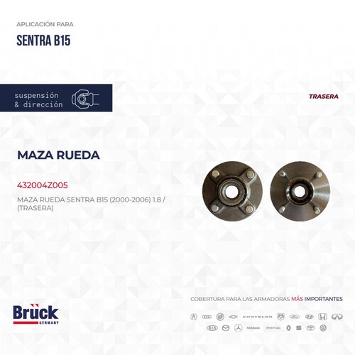 Maza Rueda 432004Z005 Bruck-Germany 
