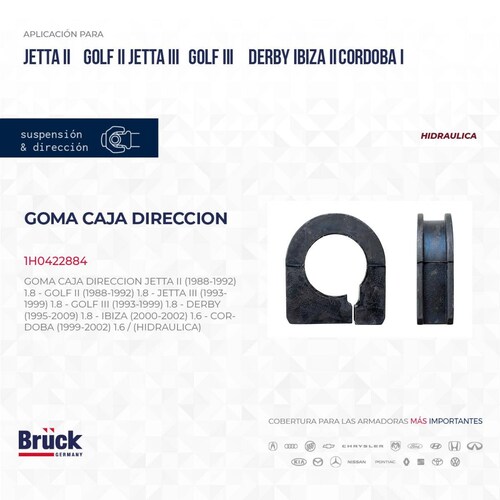Goma Caja Direccion 1H0422884 Bruck-Germany 