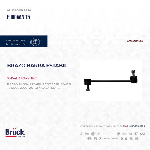 Brazo Barra Estabilizadora 7H5411317A-EURO Bruck-Germany 
