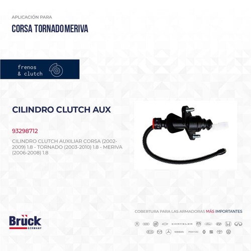 Cilindro Clutch Auxiliar 93298712 Bruck-Germany 