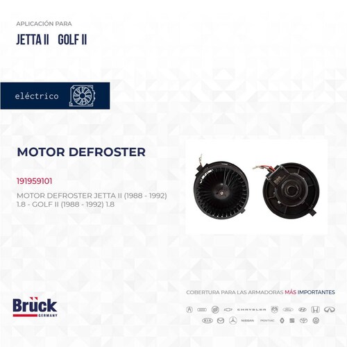 Motor Defroster 191959101 Bruck-Germany 