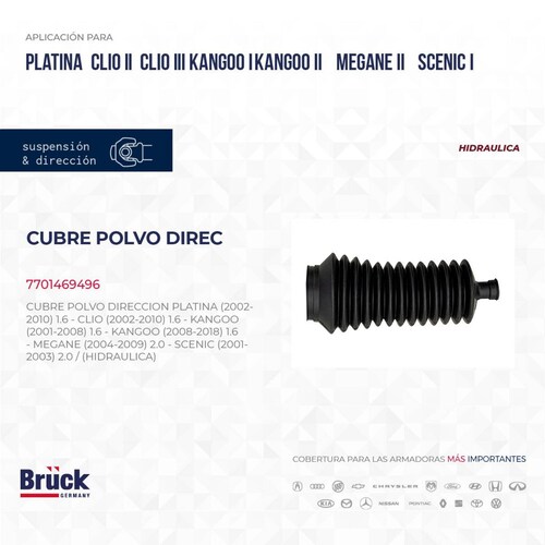 Cubre Polvo Direccion 7701469496 Bruck-Germany 