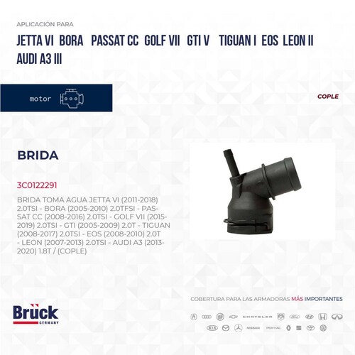Brida Toma Agua 3C0122291 Bruck-Germany 