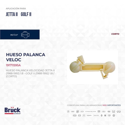 Hueso Palanca Velocidad 191711595A Bruck-Germany 