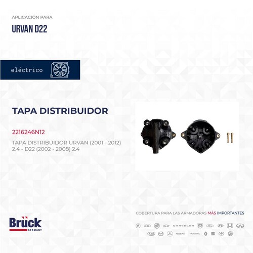Tapa Distribuidor 2216246N12 Bruck-Germany 