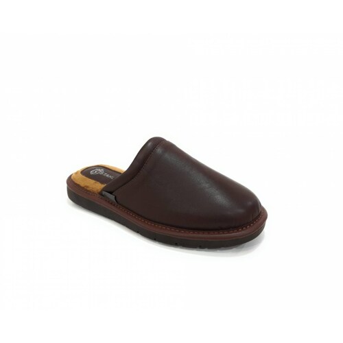 Pantuflas STAHL para hombre de piel genuina 4755