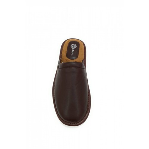 Pantuflas STAHL para hombre de piel genuina 4755