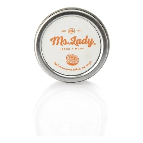 Bálsamo Labial Ms. Lady Vitamina E Orgánico Citrico 30 Gr. 