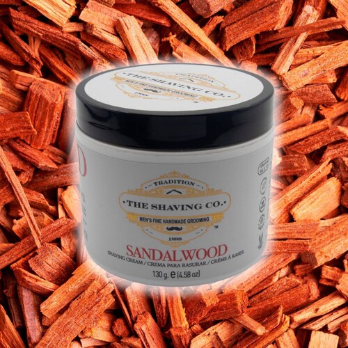 The Shaving Co Kit X 3 Crema Para Afeitar Sándalo Cream 
