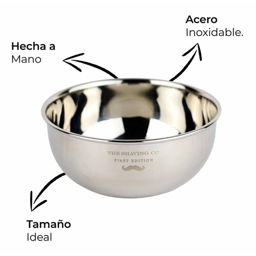 Kit The Shaving Co Rastrillo + Vasija + One System + Navajas 