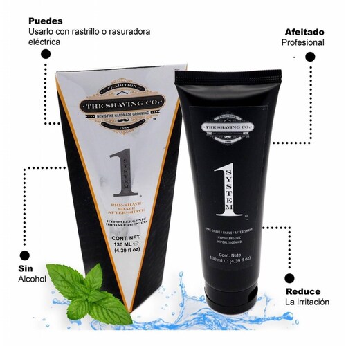 Pack Afeitado Rastrillo + After Shave + Navajas + Protector 