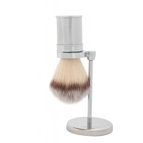 Brocha De Afeitar The Shaving Co. De Metal Cromado Vintage 