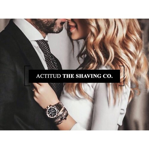 Brocha De Afeitar The Shaving Co. De Metal Cromado Vintage 