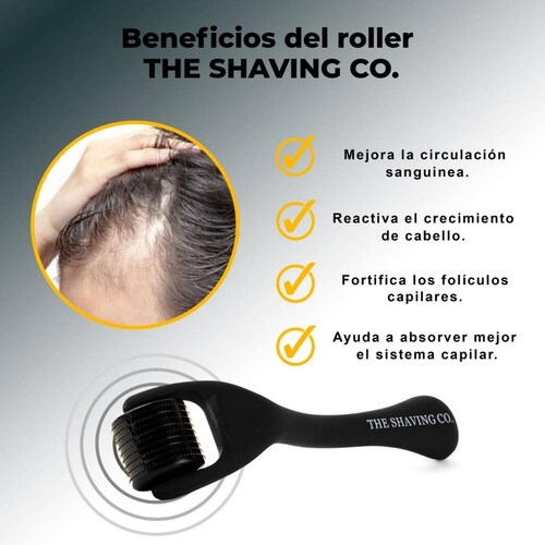 Kit Sistema Capilar Noxidil Shampoo + Loción + Roller Pelo 