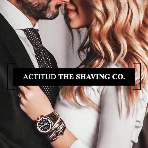 Kit Afeitado Rastrillo Vintage + Vasija Acero The Shaving Co 