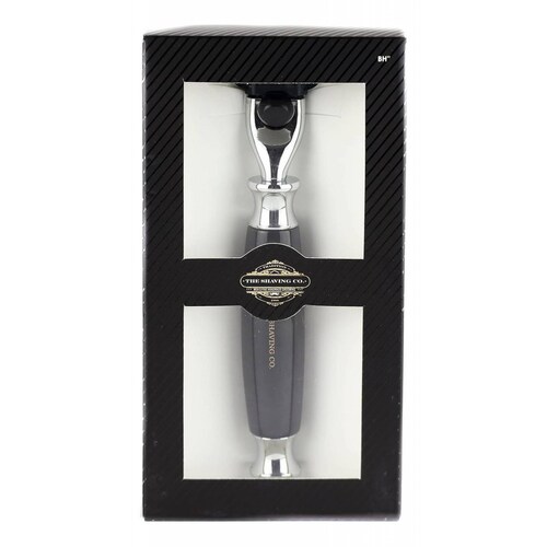 The Shaving Co Kit Rastrillo Negro Y Crema De Afeitar Coco 