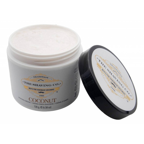 The Shaving Co Kit Rastrillo Negro Y Crema De Afeitar Coco 