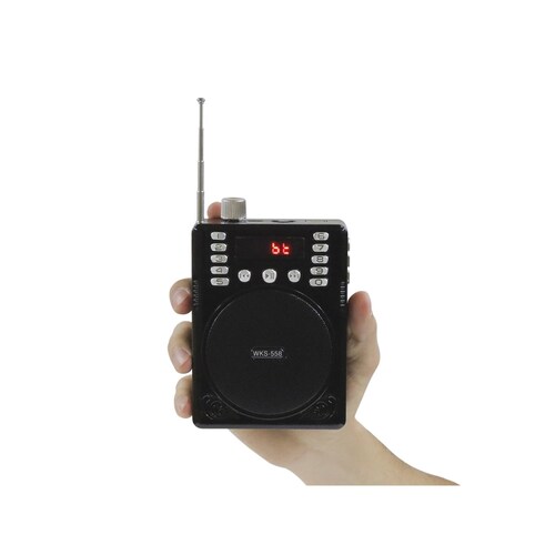 Bocina Megafono Bluetooth Portatil Altavoz Diadema Microfono