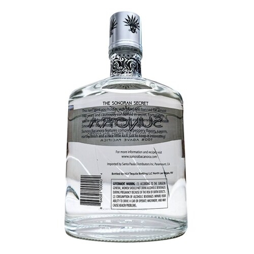 Bacanora Sunora Blanco 750 ml