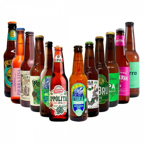 12 Pack Cervezas Artesanales Mexicanas IPA Premium
