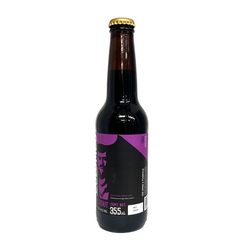 Six Pack Cerveza Artesanal Colombo Oatmeal Stout 355 ml