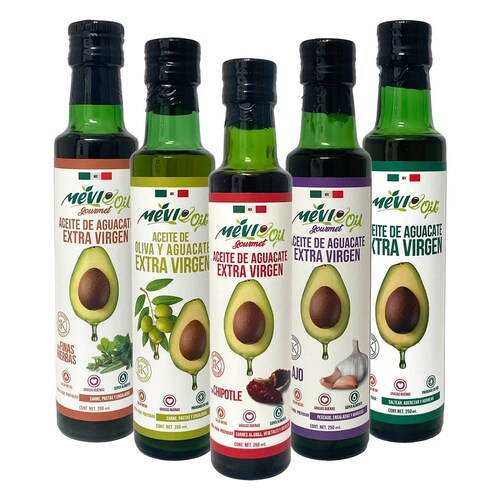 Combo Aceite De Aguacate Extra Virgen Mevi Oil Best Sellers