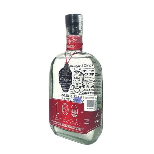 Licor De Agave Artesanal 100 Vidas Tamarindo 750 ml