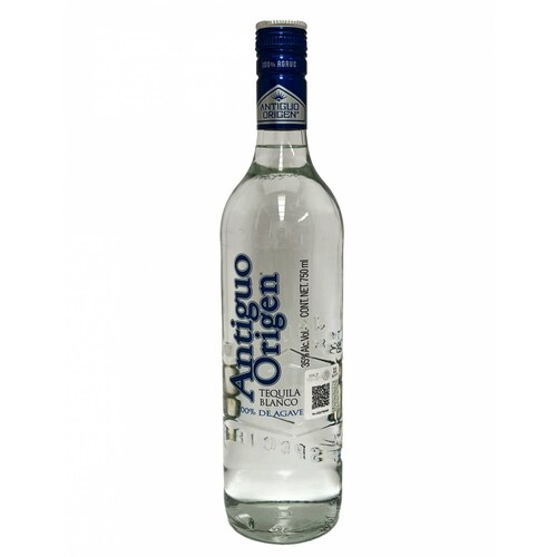 Tequila Antiguo Origen Blanco 750 Ml