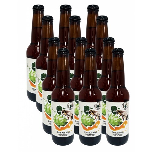 12 Pack Cerveza Miel Monofloral de Mango Pale Ale 355 Ml