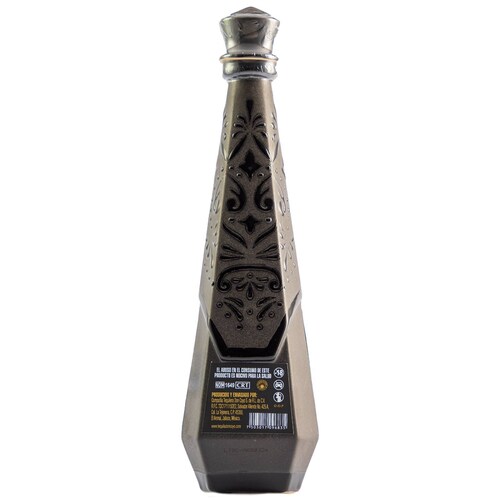 Tequila Don Cayo Añejo Cerámica Negro 750 Ml.