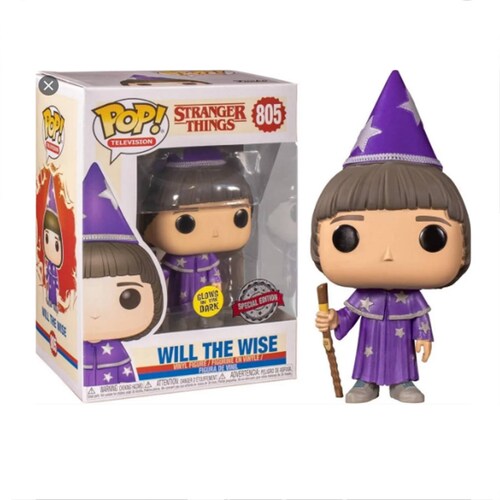 Funko Pop Stranger Things Will The Wise 805 Edicion Especial