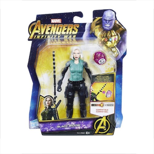 Black Widow Avengers Infinity War Con Gema